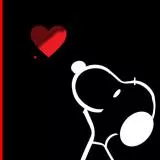 Snoopy Black and White