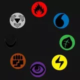 Pokemon Types (TCG Style)