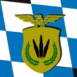 Bayernflagge + Wappen