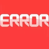 Error: Something went wrong