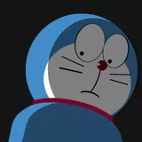 どらえもんがゴミ虫を見ているようです