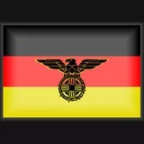 German Flag Eagle