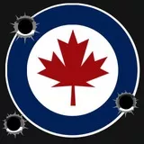 RCAF, 3 bullet holes 