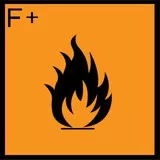 非常に強い可燃性　Extremely flammable (F+)