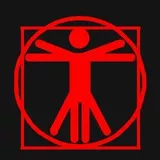 Vitruvian man - pictogram