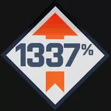 1337%