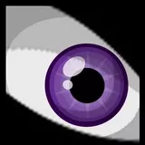 Simple Purple Eye