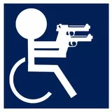 Funny Handicap Sign