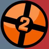 TF2 logo /w Red and Blu background