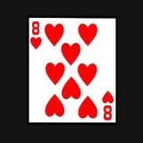 Eight of hearts