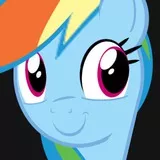Rainbow Dash - Cute Face