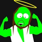 jesus south park  do you even lift?? GREEN HULK