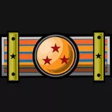 Dragon Ball Ribbon (Gold Rank)