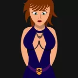 Devushka V4 Vechernee plate