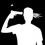 BOOM HEAD SHOOT, Gun Head Silhouette