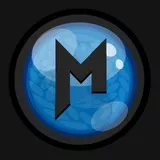 MetallicGames Logo Blue