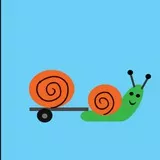 Snail with roulotte