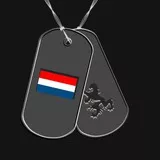 Dutch Lion DogTag