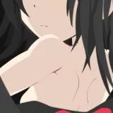 着物をはだく少女