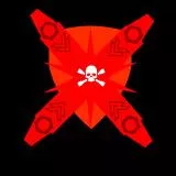 Updated, X with pirate skeleton