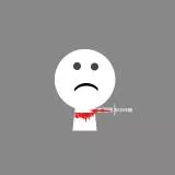  cut throat/geschnittene kehle