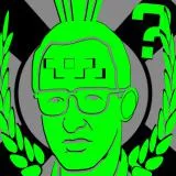 Green Black Target Man