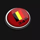 The button for Belgium