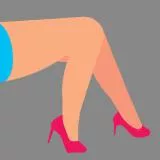 My GF's sexy legs NUDE