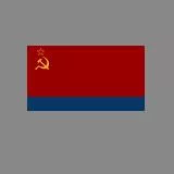Soviet Ukraine Flag