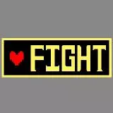undertale FIGHT + soul