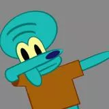 Squidward Dab
