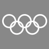 Olympic Rings White