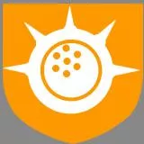 Black rock Shooter Chariot Symbol