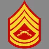 Gunnery Sergeant (GySgt) Rank Insignia - Marine Corps