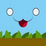 Catbug close-up w Sugar-peas