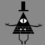 Bill Cipher black