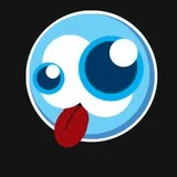 Funny Blue Ball