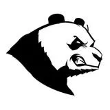 Angry Panda Bear Logo