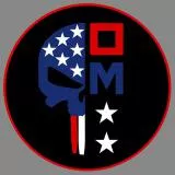 Battlefield 1 Oscar Mike 4 Punisher American Flag(OM)