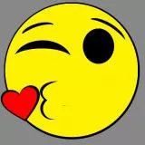 Whatsapp Kiss smiley