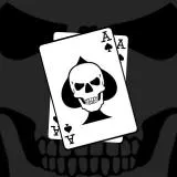 skull card