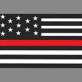 Thin Red Line Flag