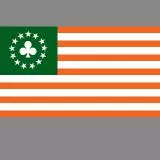 Irish-American flag