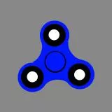 Blue Fidget Spinner