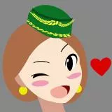 kawaii female soldier!