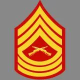 Master Sergeant of the Marine Corps (MSgt) Rank Insignia - Marine Corps 