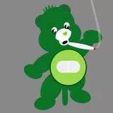 carebear drug bear cucumbear 420,pill