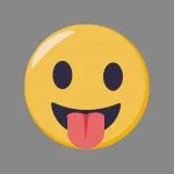 舌を突き出す sticking out tongue