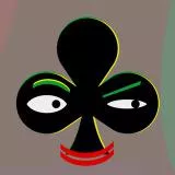 His smile is cunning