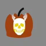 Pumpkin Skull